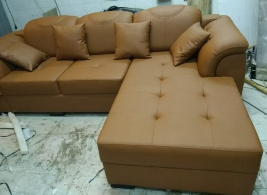 sofa da phòng khách giá rẻ
